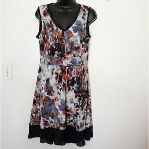 Simply Vera Vera Wang multicolored dress